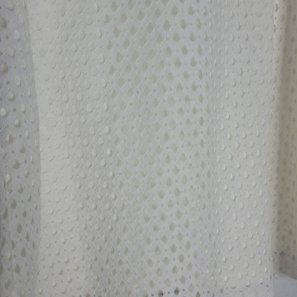 Annabelle White Lace Crochet Round Neck sleeveless eyelet Top Size Small - Picture 9 of 11